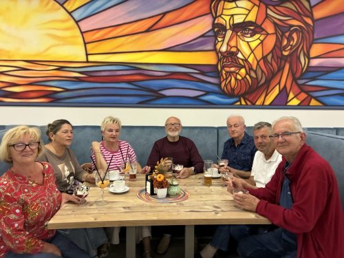 Wieczorne Polaków rozmowy w restauracji Słoneczna w Jarocinie
