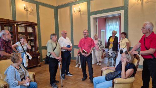 Winna Góra - Pałac Generała Dąbrowskiego oraz kościół (miejsce spoczynku Generała Dąbrowskiego-
