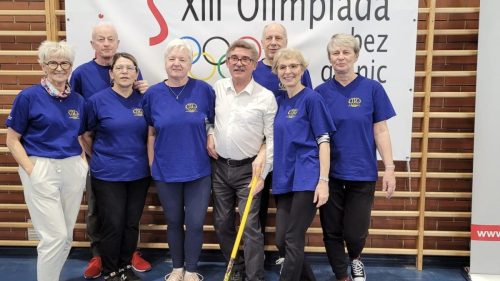 Z inicjatorem Olimpiad bez granic - Wojciechem Ziemniak