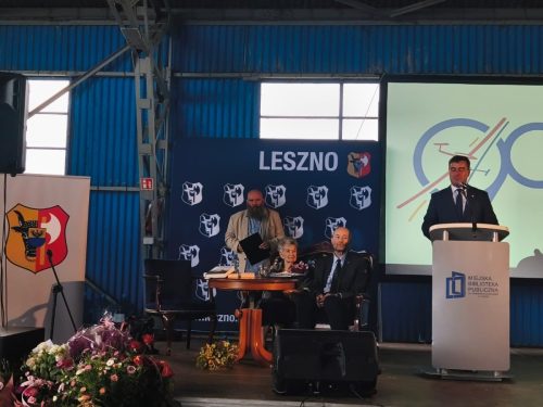 90. urodziny Adeli Dankowskiej - wystąpienie Prezydenta Miasta Leszna