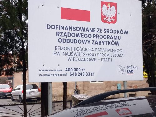 Na remont świątyni pozyskano środki unijne