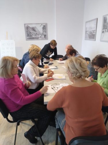 grupa II w czasie treningu spostrzegawczości