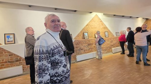 kolega z sekcji fotograficznej Werner Doliwa