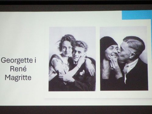  Młodym malarz z żoną