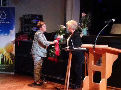 zaproszeni goście z życzeniami na nowy rok akademicki