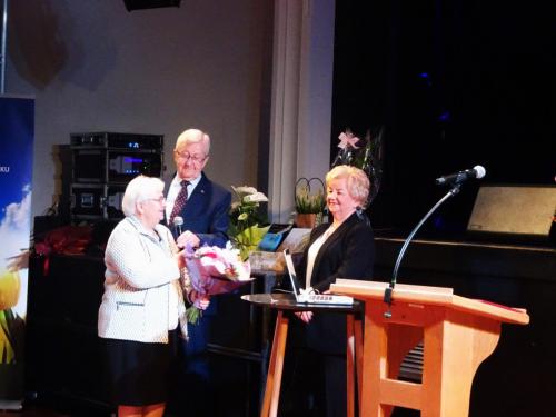 zaproszeni goście z życzeniami na nowy rok akademicki